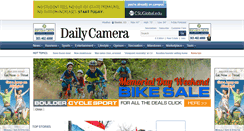 Desktop Screenshot of dailycamera.com